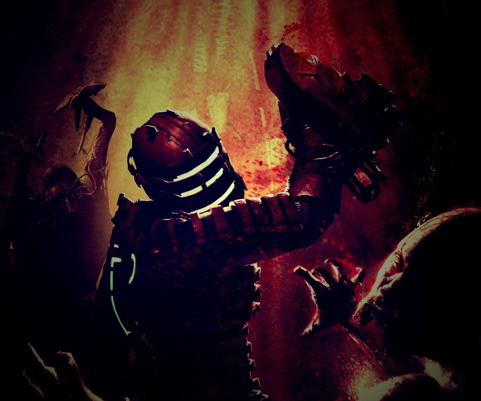 Айзек Кларк выпилил монстра обои