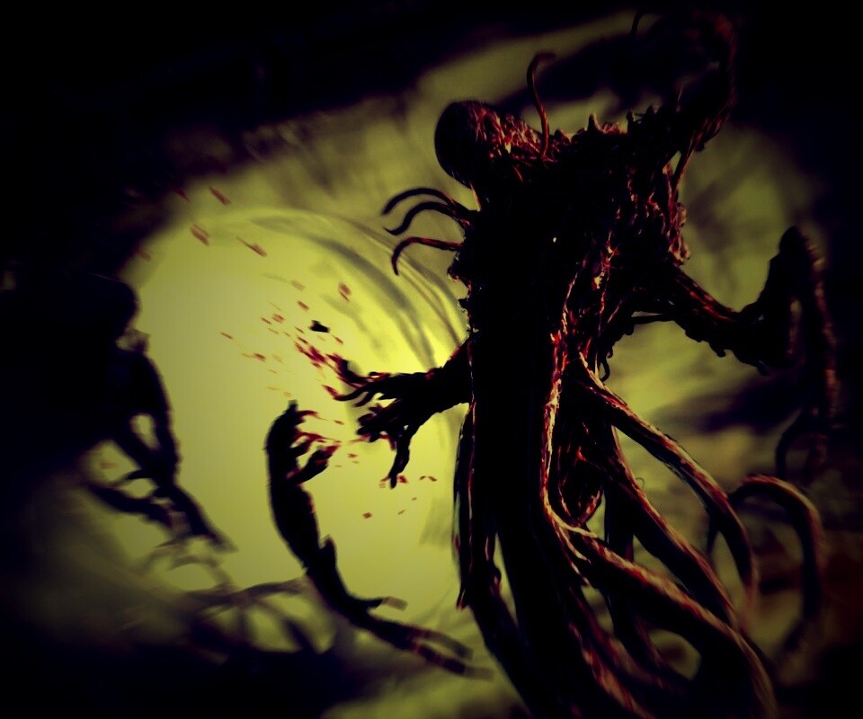 Монстр из Dead Space обои