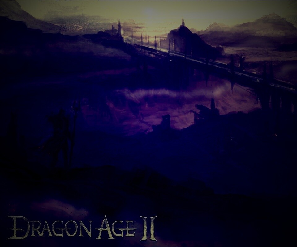 Пейзаж Dragon Age обои