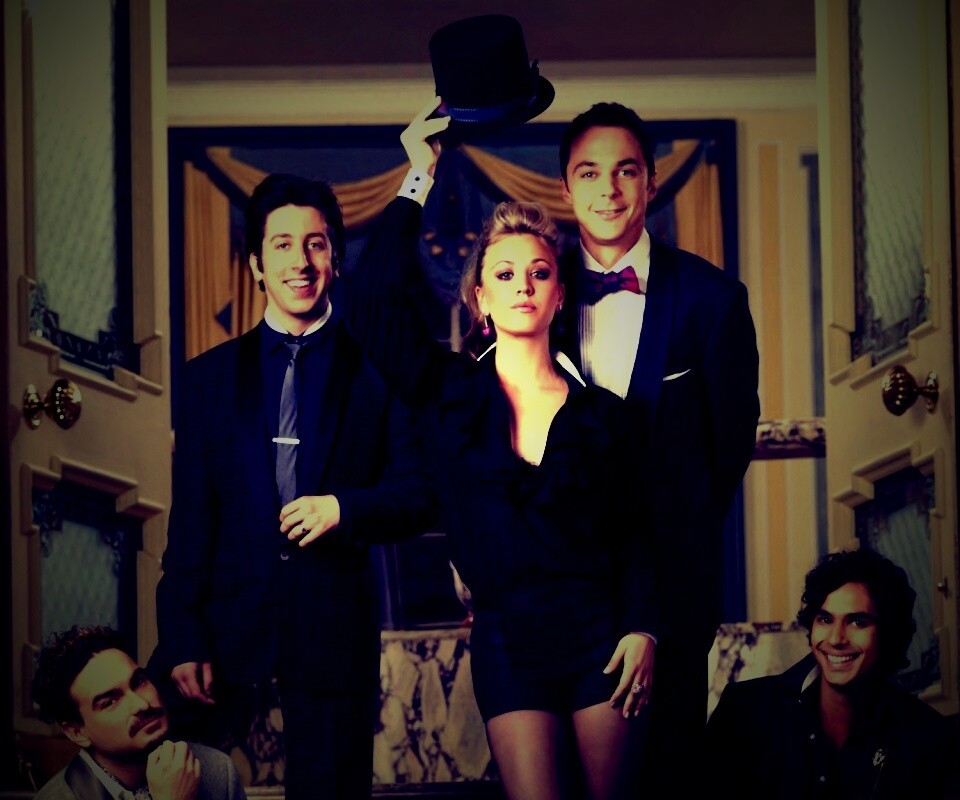 Персонажи теории большого взрыва обои