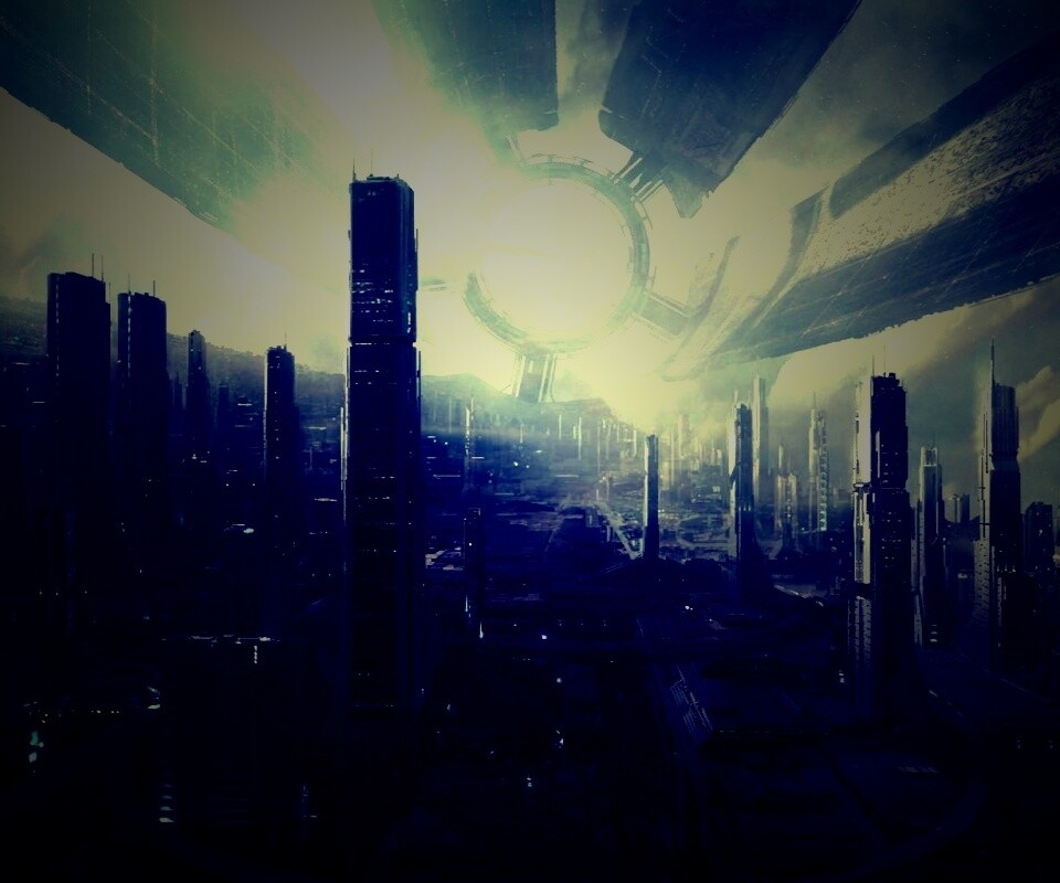 Цитадель из Mass Effect обои