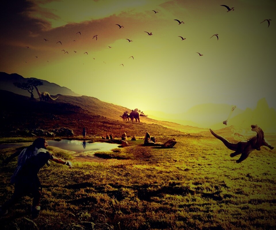 Доисторические игры обои