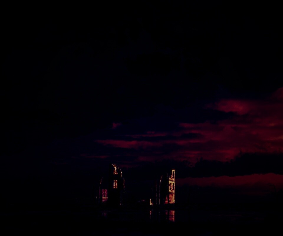 Руины здания обои