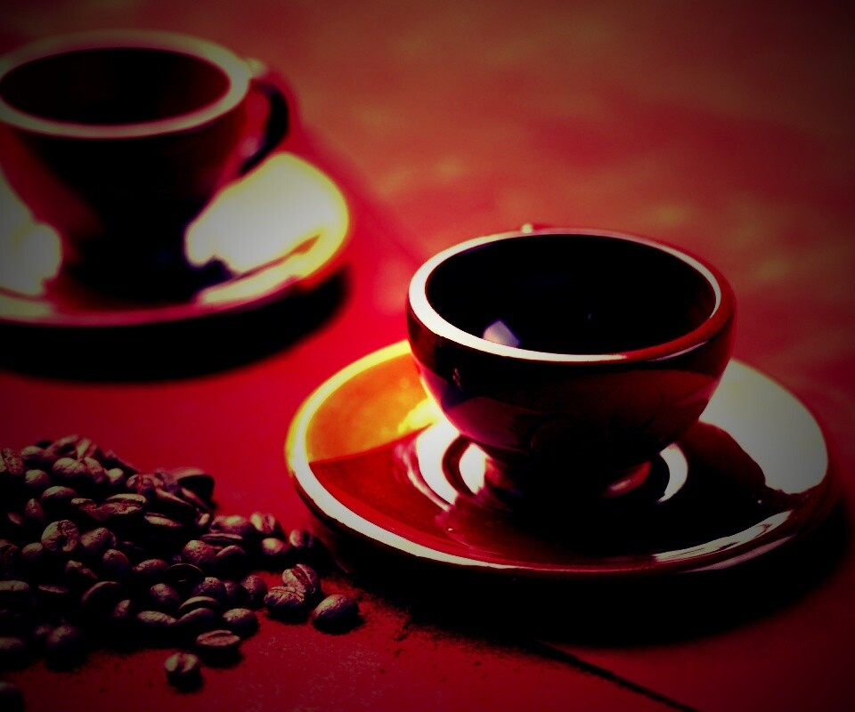 Кофейные чашки обои