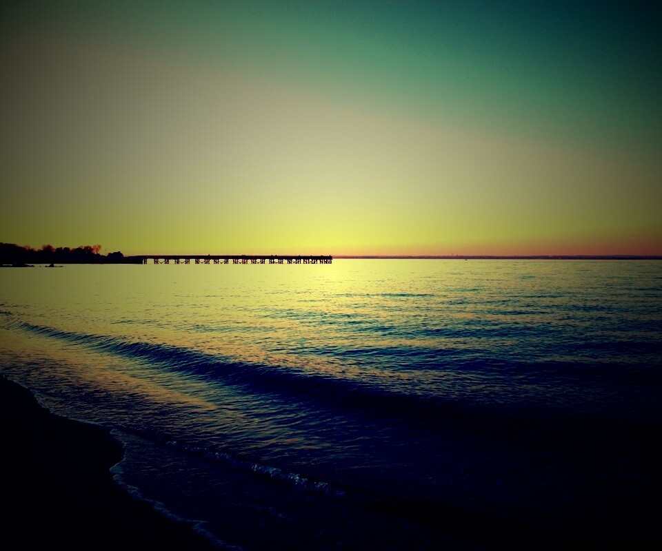 Причал обои