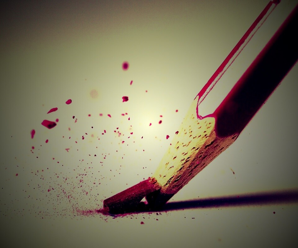 Сломанный карандаш обои