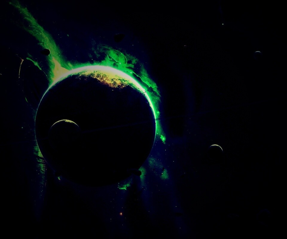 Неизвестная планета обои