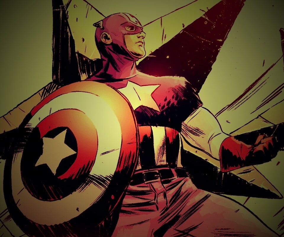 Капитан Америка обои