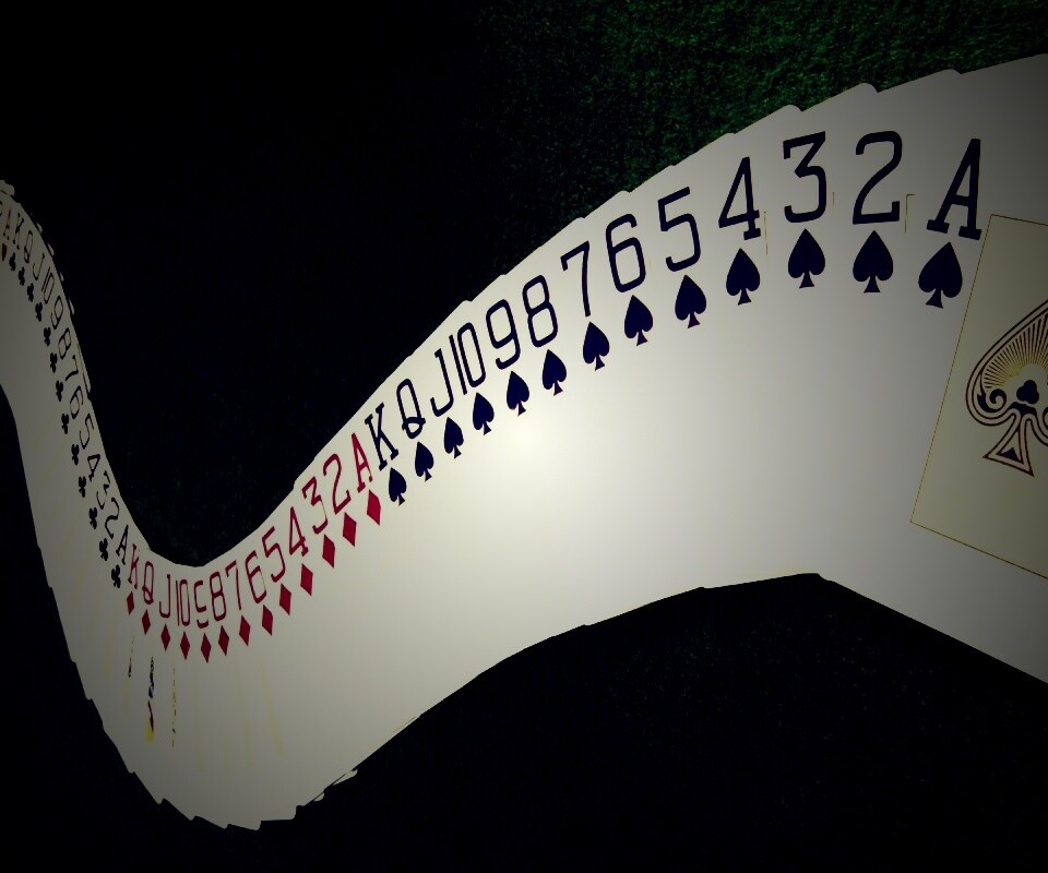 Колода карт обои