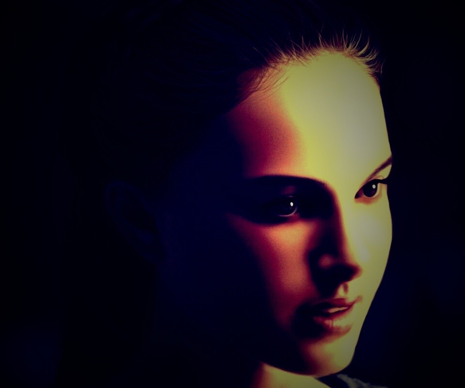 Лицо девушки обои