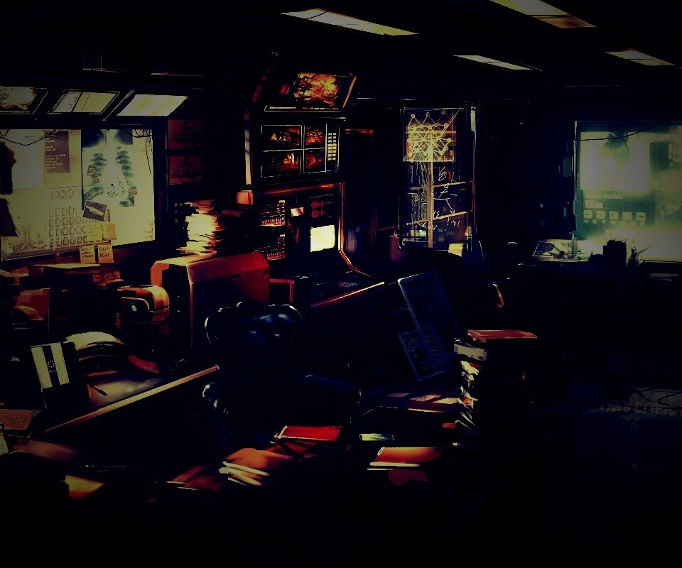 Кабинет обои