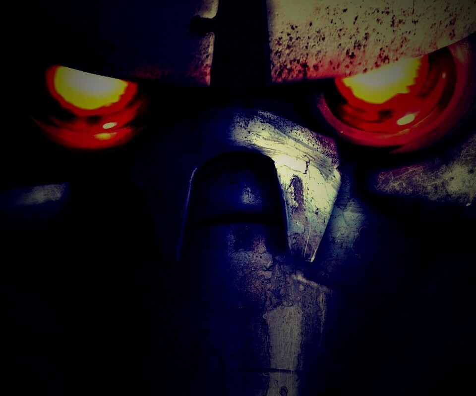 Красноглазый демон обои