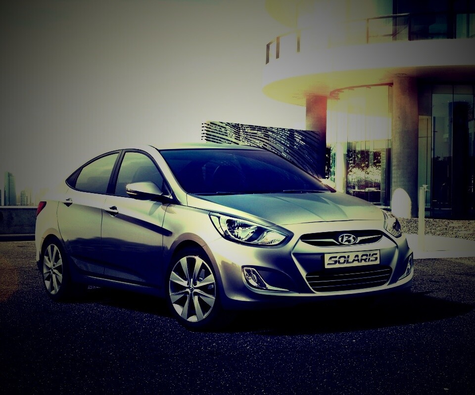 Фото Хендай Солярис обои