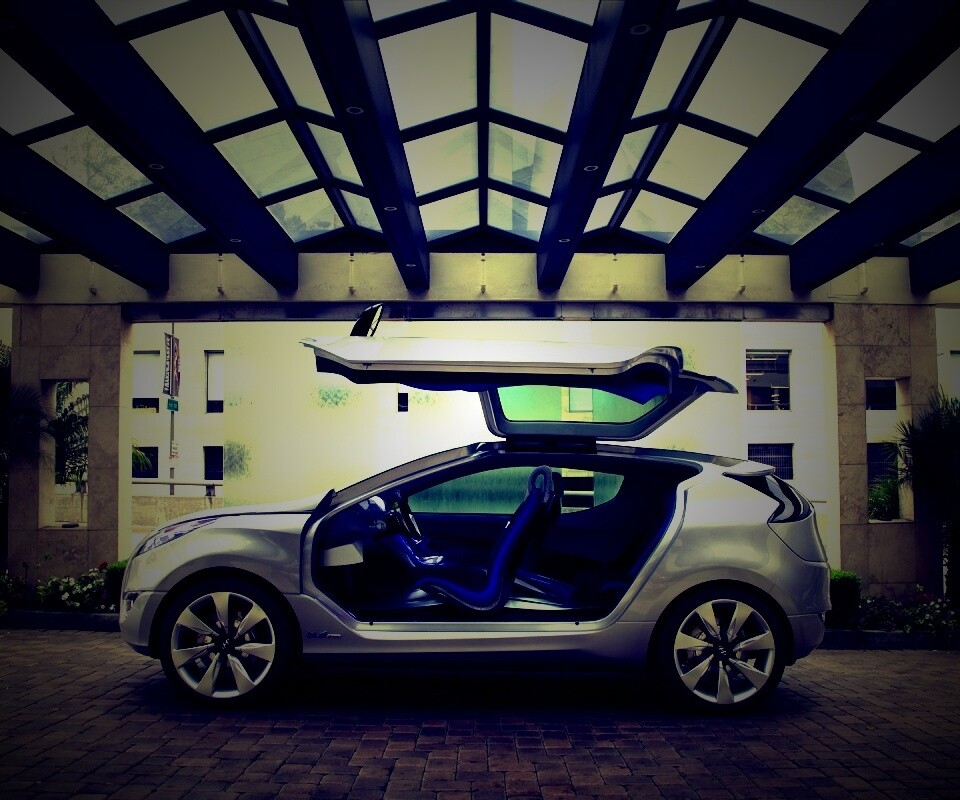 Автомобиль самолёт обои