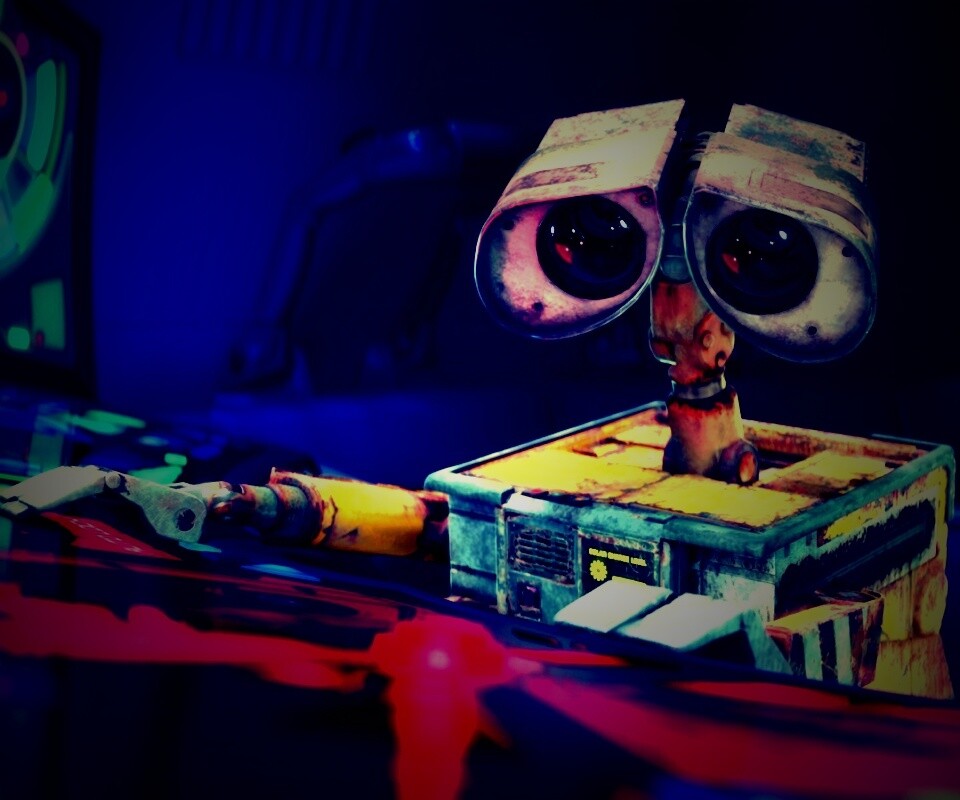 Робот ВАЛЛ-И обои