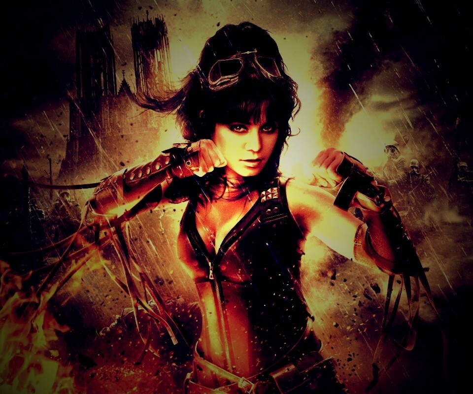 Blondie из фильма "Запрещенный прием" обои