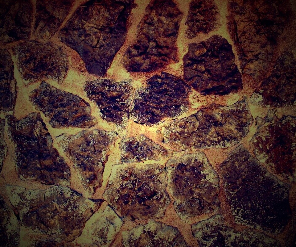 Каменная стена обои