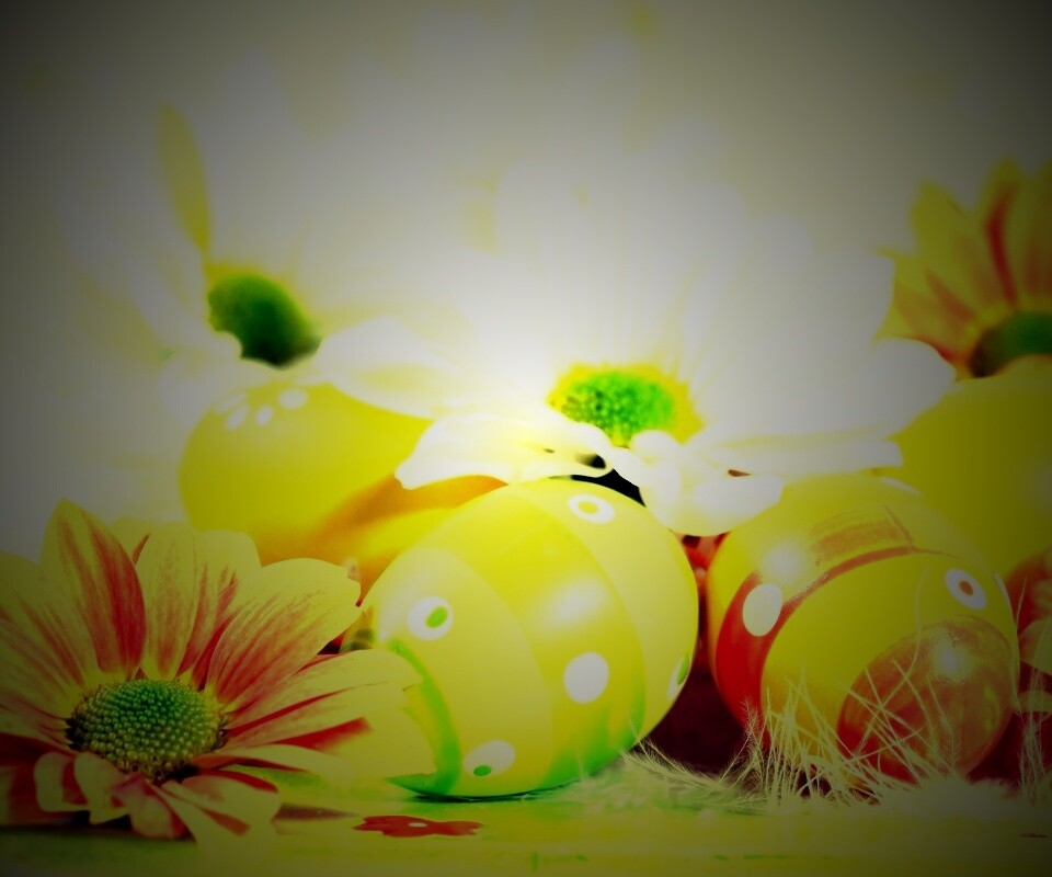 Пасхальный натюрморт обои