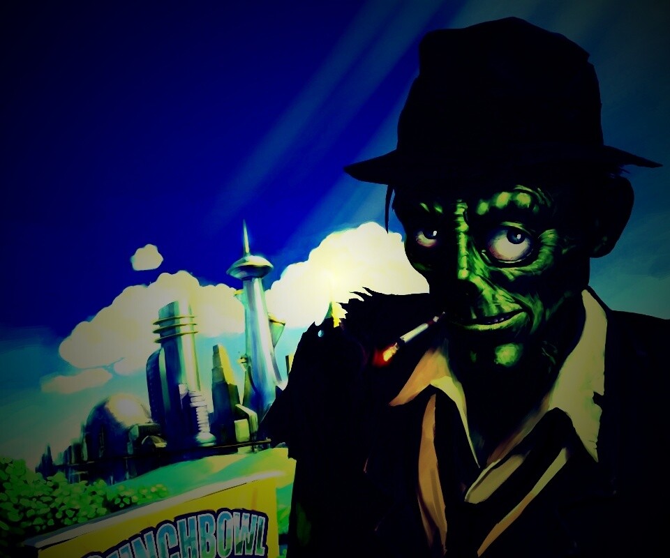 Stubbs the zombie обои