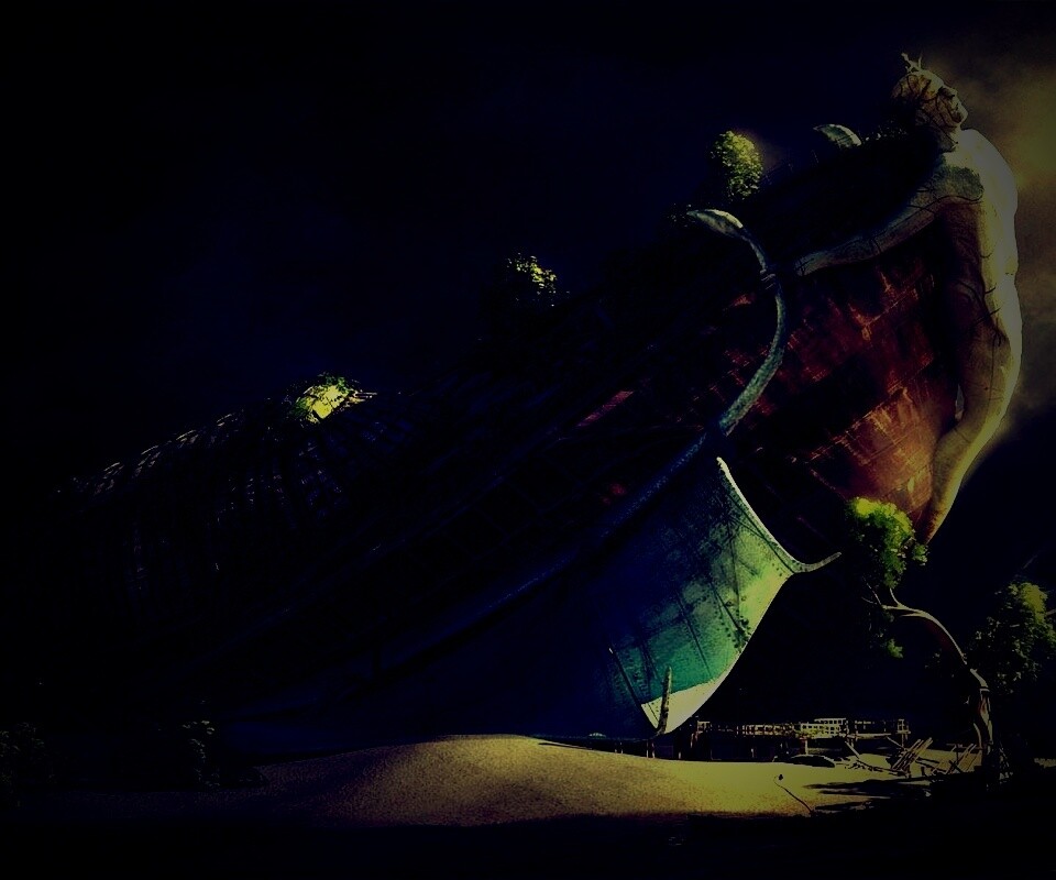 Древнее воздушное судно обои