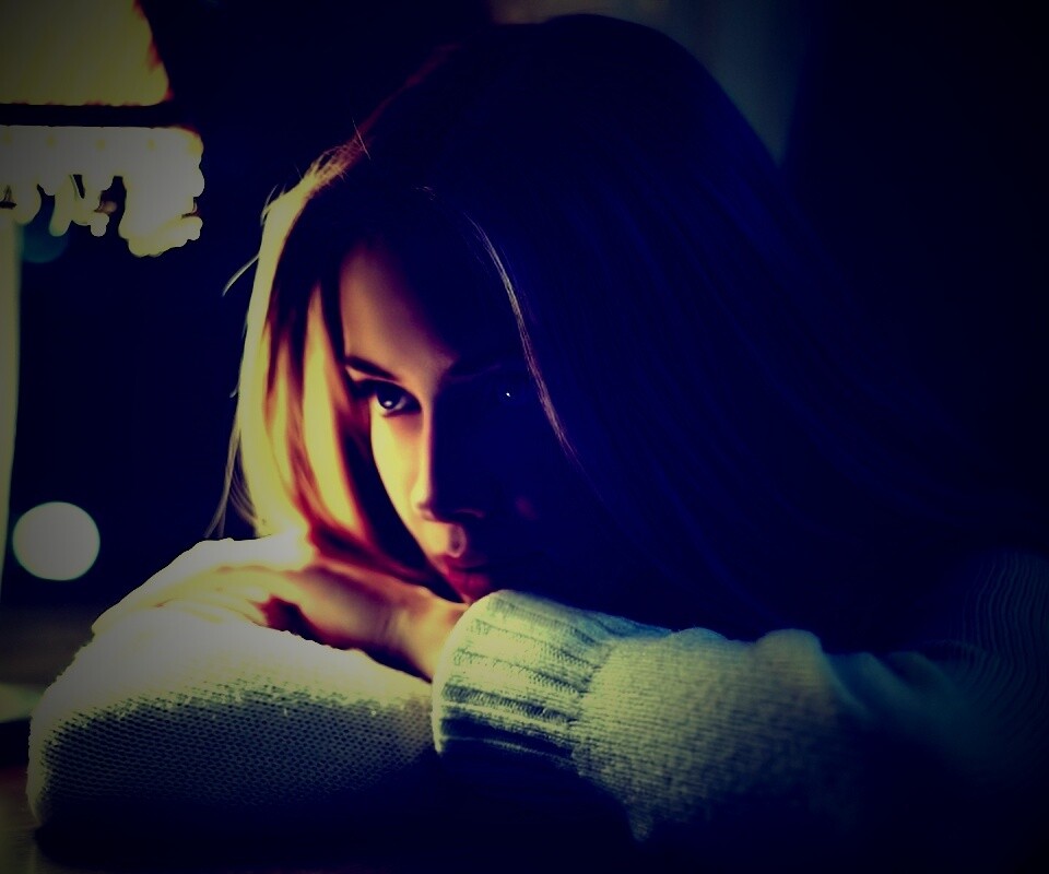 Задумалась обои