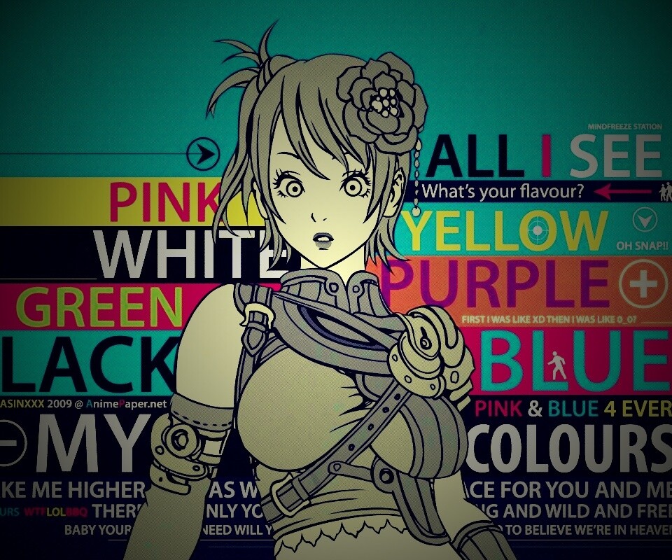 Раскрась её обои