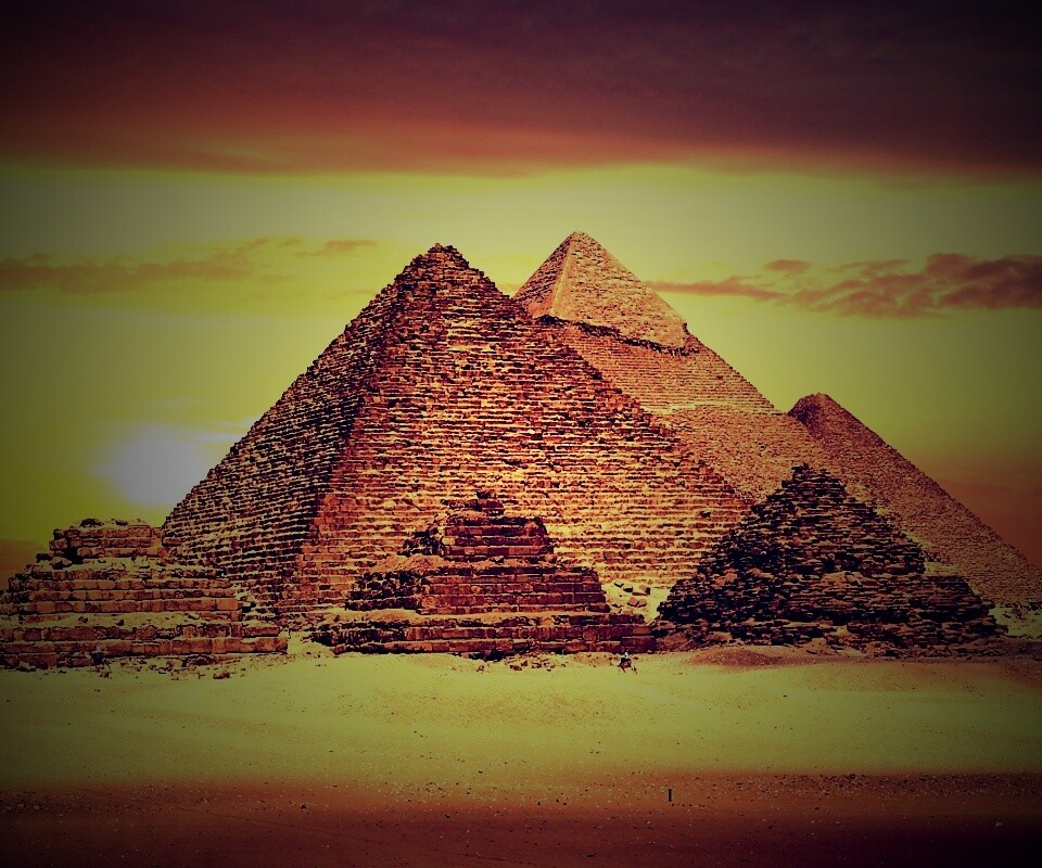 Великие пирамиды в Гизе обои