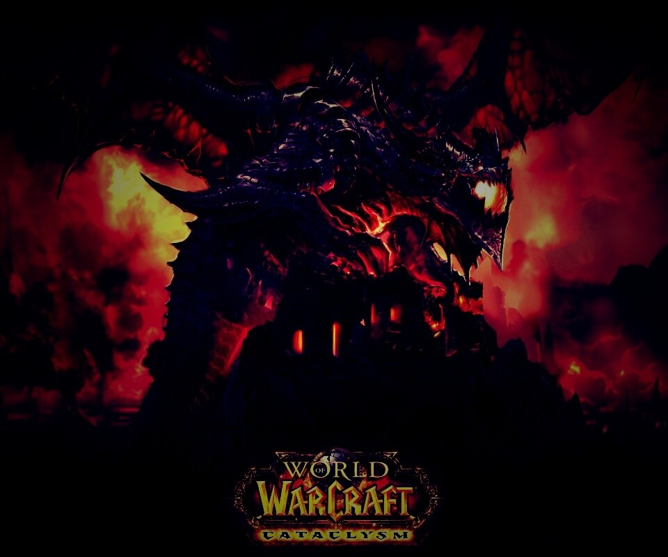 Дракон из WoW обои