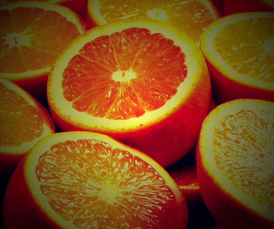 Апельсины обои