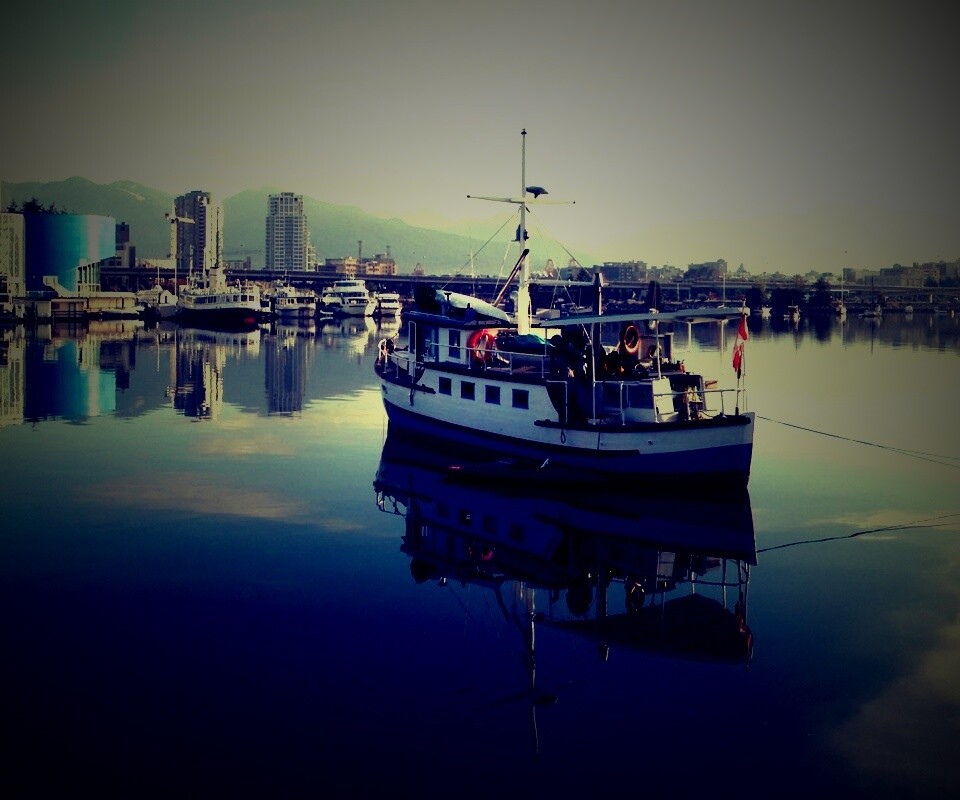 Городская панорама обои