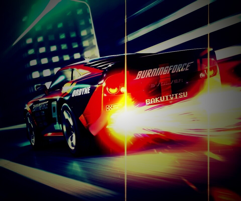 Ночное нитро обои