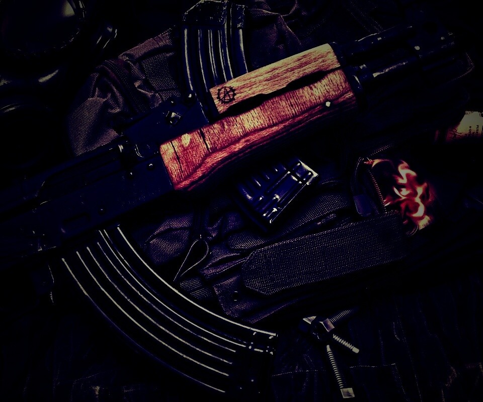 Автомат АК-47 обои