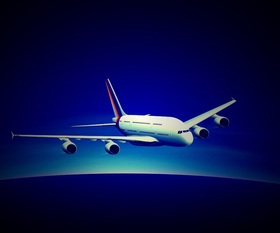 Аэробус А380 обои