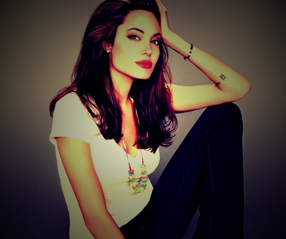 Анджелина Джоли обои