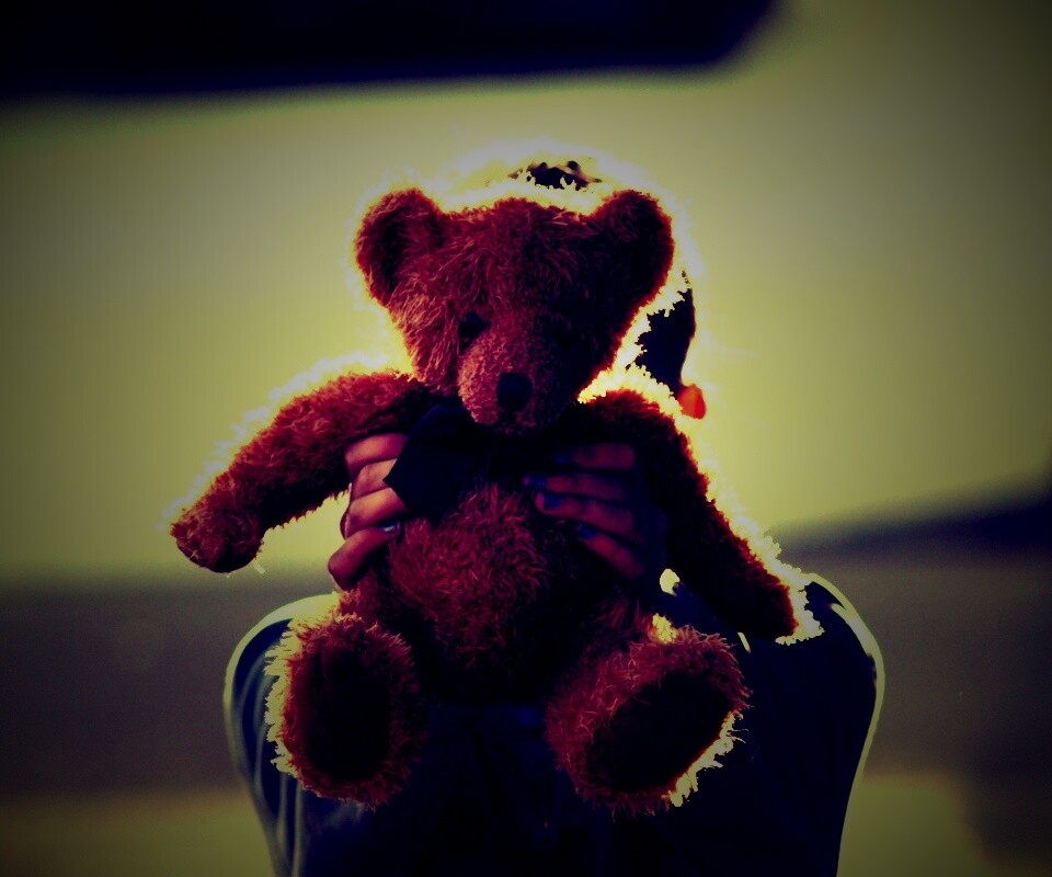 Плюшевый мишка обои