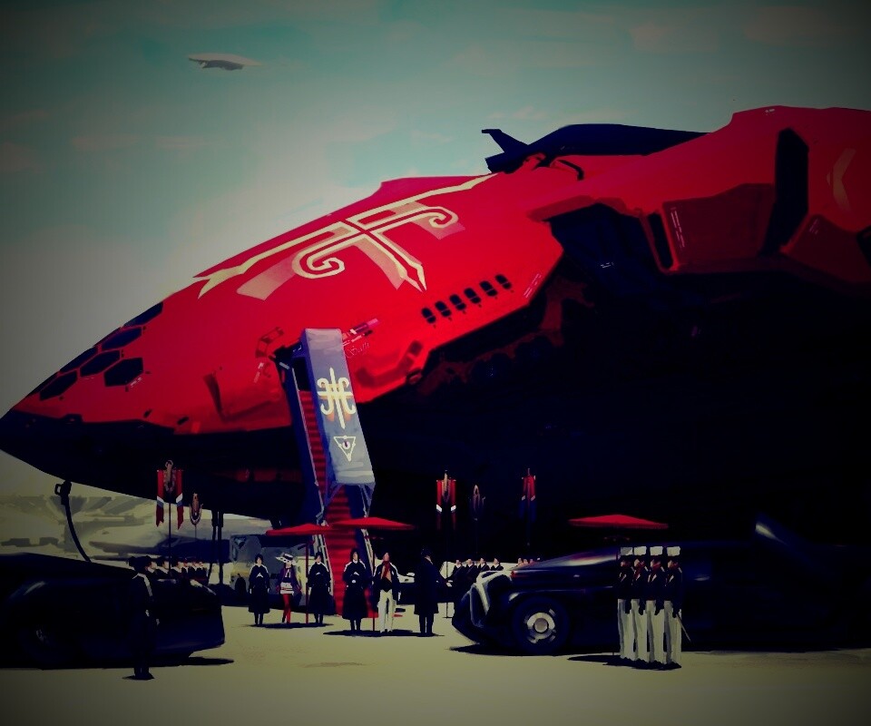 Встреча инопланетных гостей обои