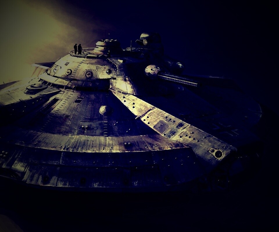 Летающая тарелка. Разработка Рейха. обои