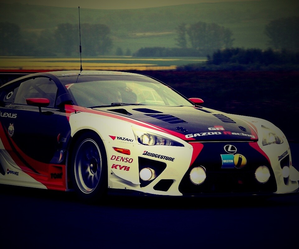 Гоночный Лексус обои