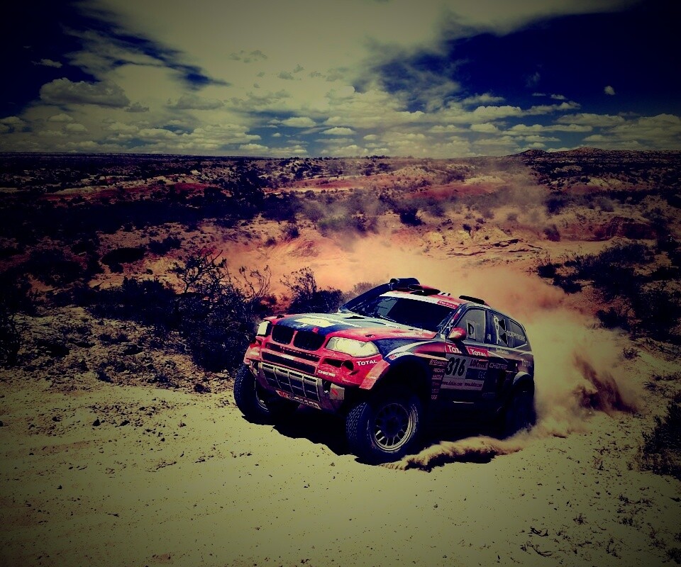 Раллийный BMW X3 обои