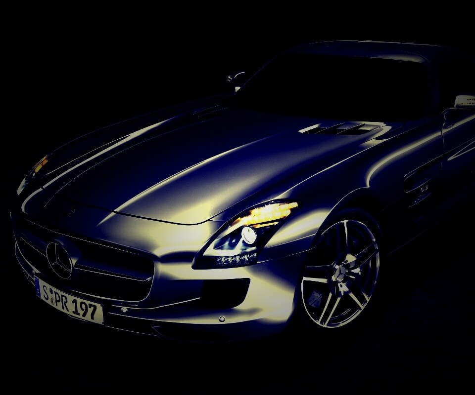 Mercedes SLS обои