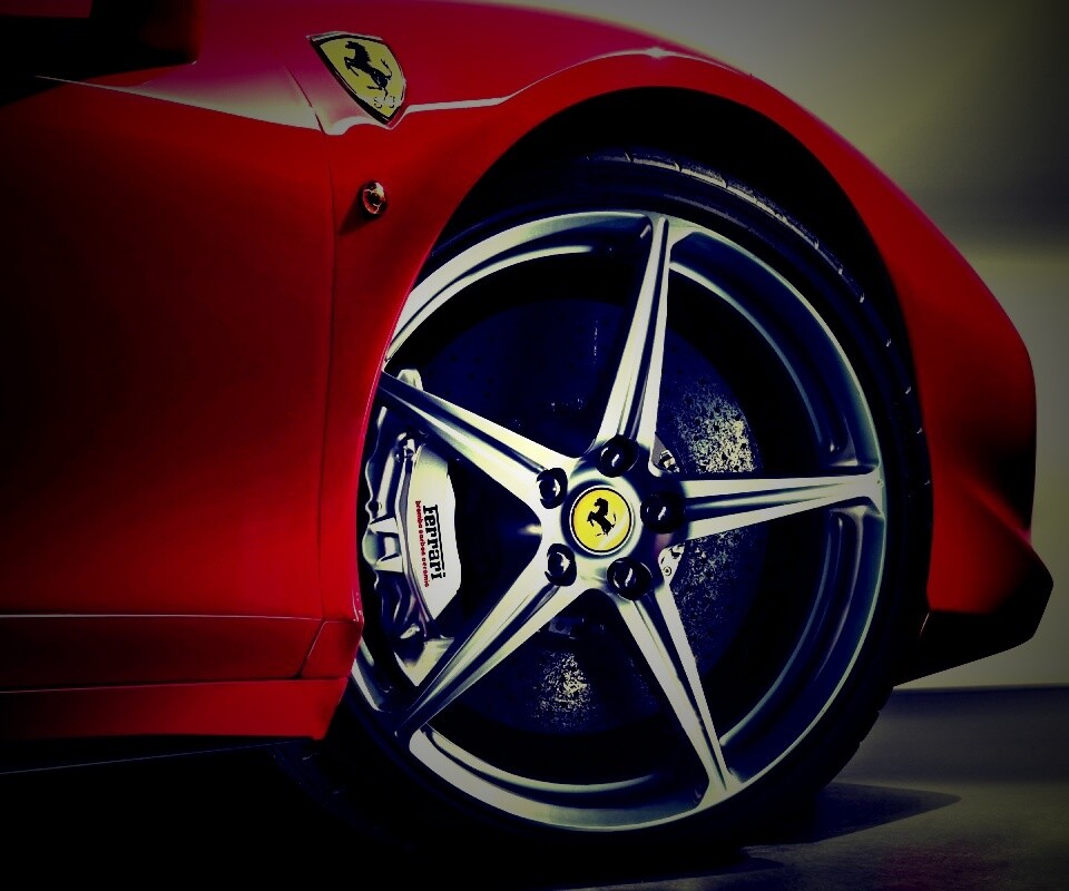 Колесо Феррари обои