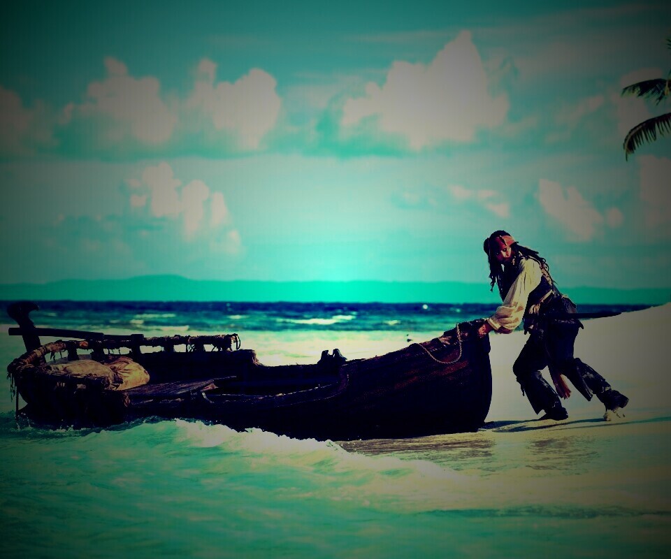 Капитан Джек-Воробей обои