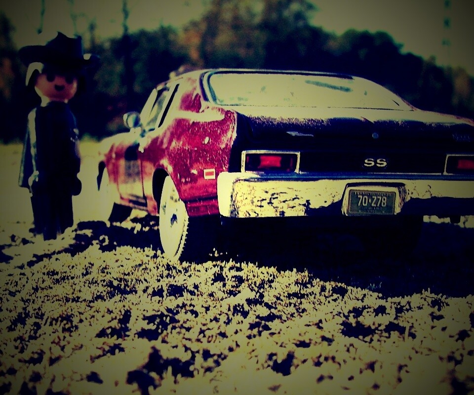 Машинка для человечка Lego обои