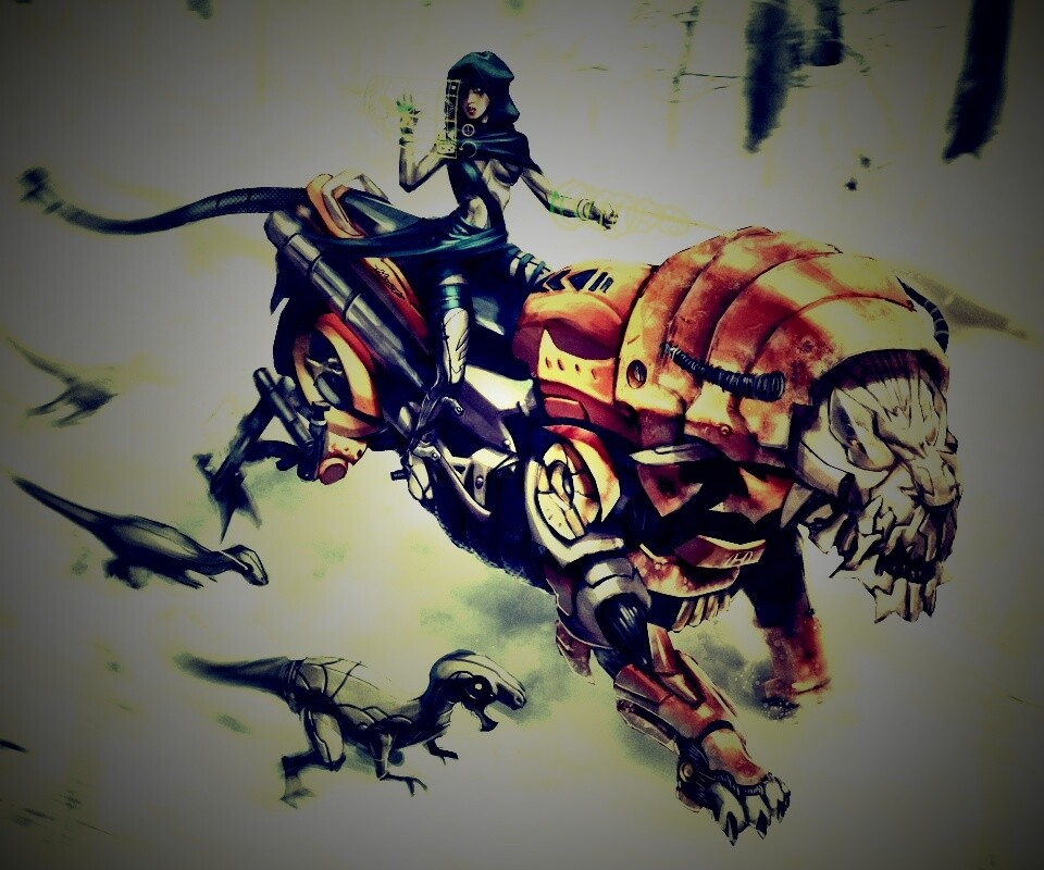 Кибернетическая погоня обои