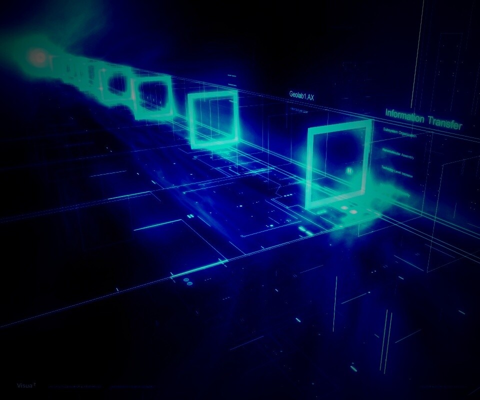 Информационный поток обои