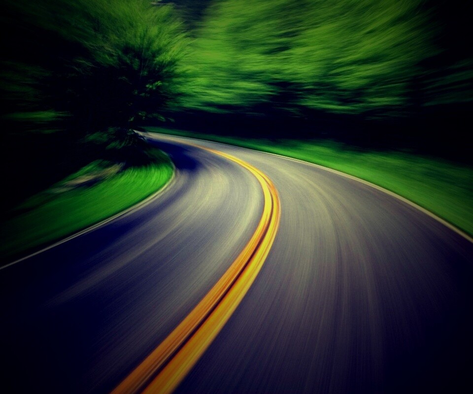 В движении обои