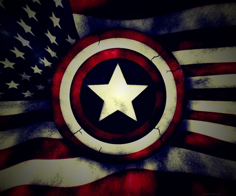 Капитан Америка обои