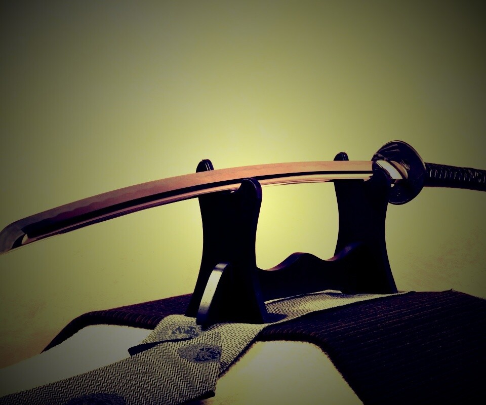 Катана обои