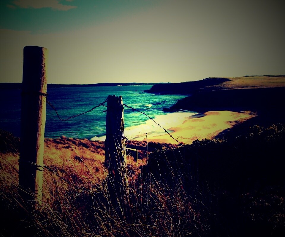 Пляж на озере обои