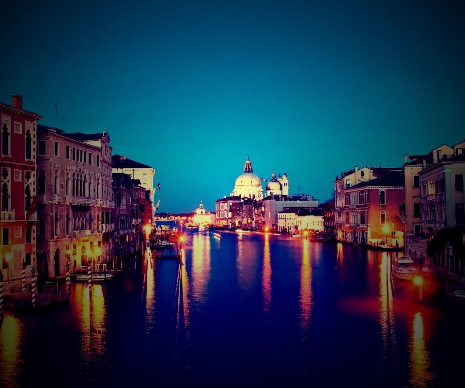 Канал в Венеции обои